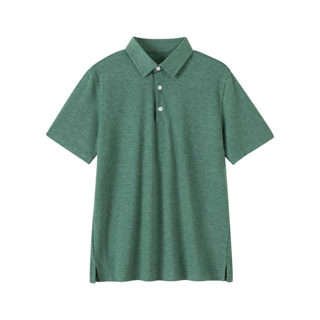 Meripex Performance Polo Green Heather