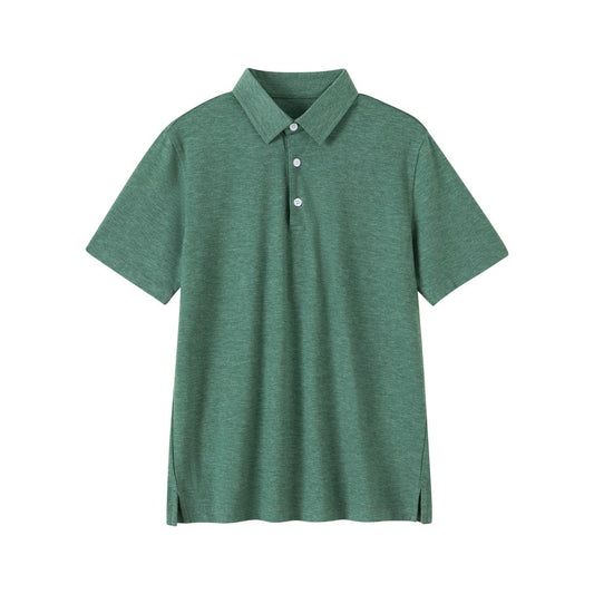 Meripex Performance Polo Green Heather