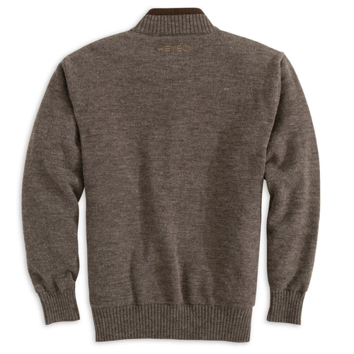 HeyBo Uplander 1/4 Zip Sweater- Brown
