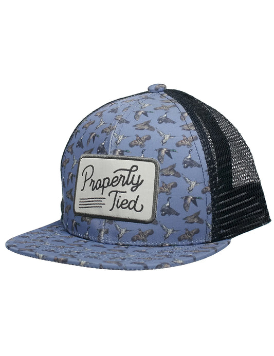 Properly Tied Boys Sportsman Trucker Hat Flock