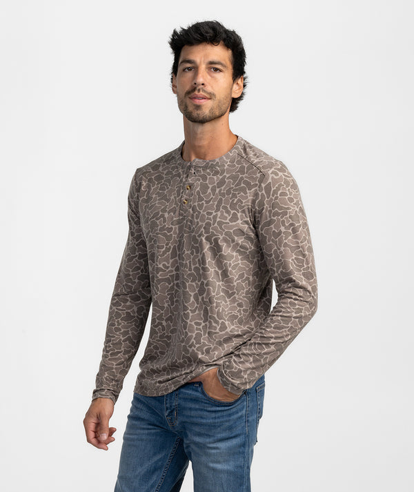 SSCO Max Comfort Henley LS - Ranger