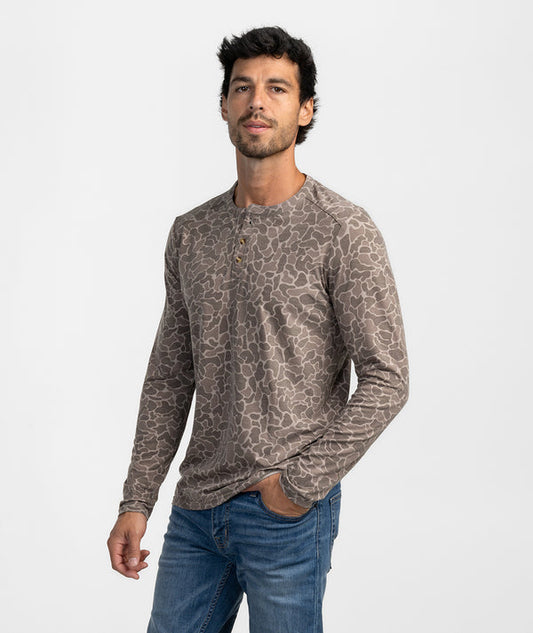 SSCO Max Comfort Henley LS - Ranger