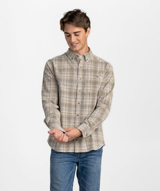 SSCO Braxton Lightweight Cord Flannel - Hillside