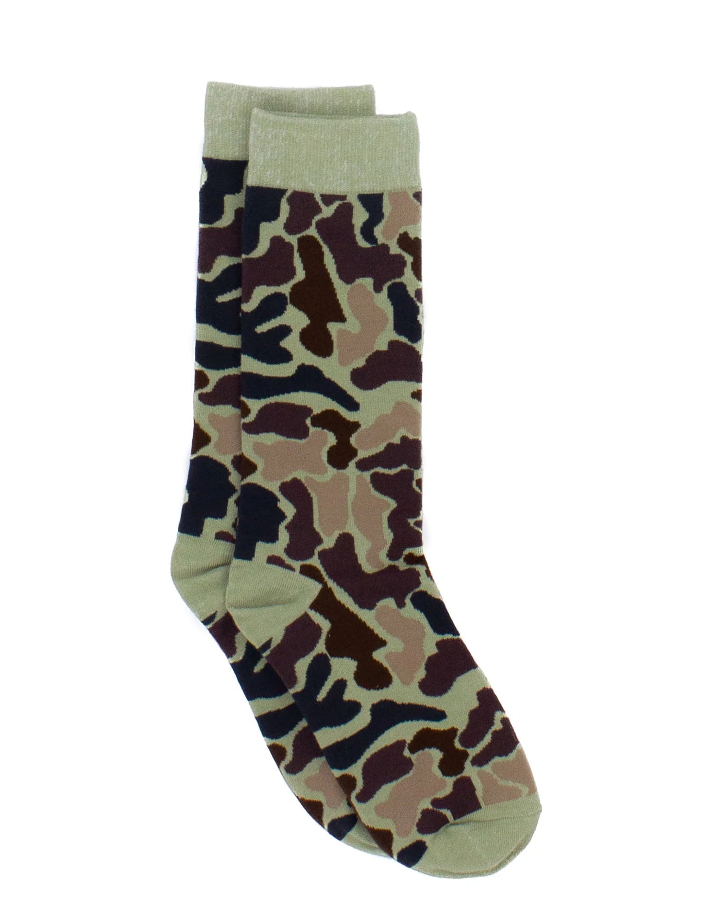 Properly Tied Lucky Duck Socks - Vintage Camo