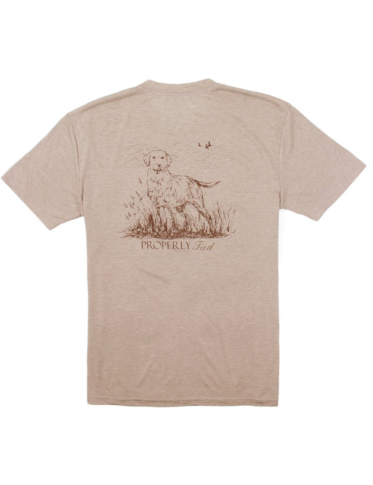 Portland Pocket Tee SS - Labrador Sand