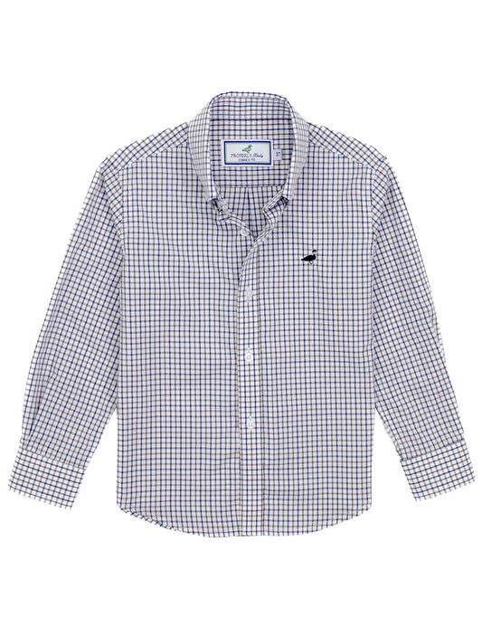 Properly Tied Boys Seasonal Sportshirt Carolina