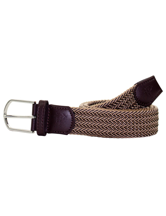 Properly Tied Boys Country Club Stretch Belt Saddle
