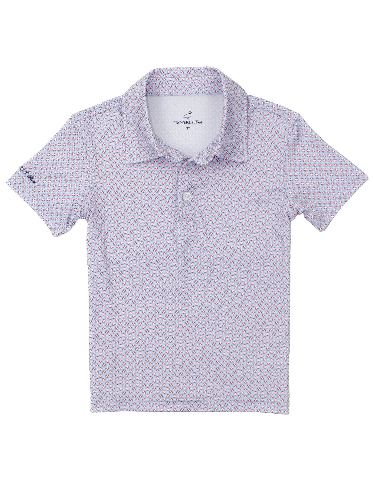 Properly Tied Boys Inlet Polo - Fastball