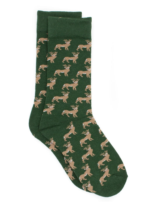 Properly Tied Boys Lucky Duck Socks Whitetail