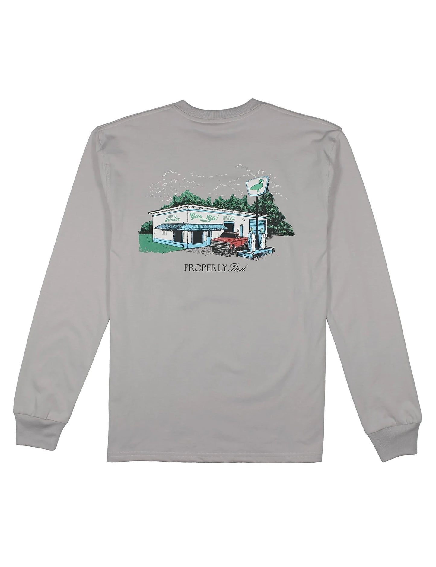 Properly Tied Service Station LS Ice Grey
