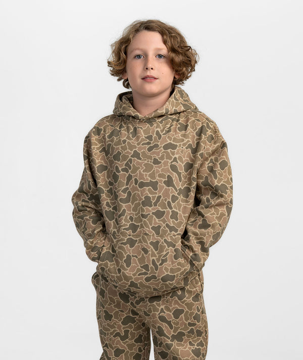 SSCO Youth Campfire Hoodie - Deer Camo
