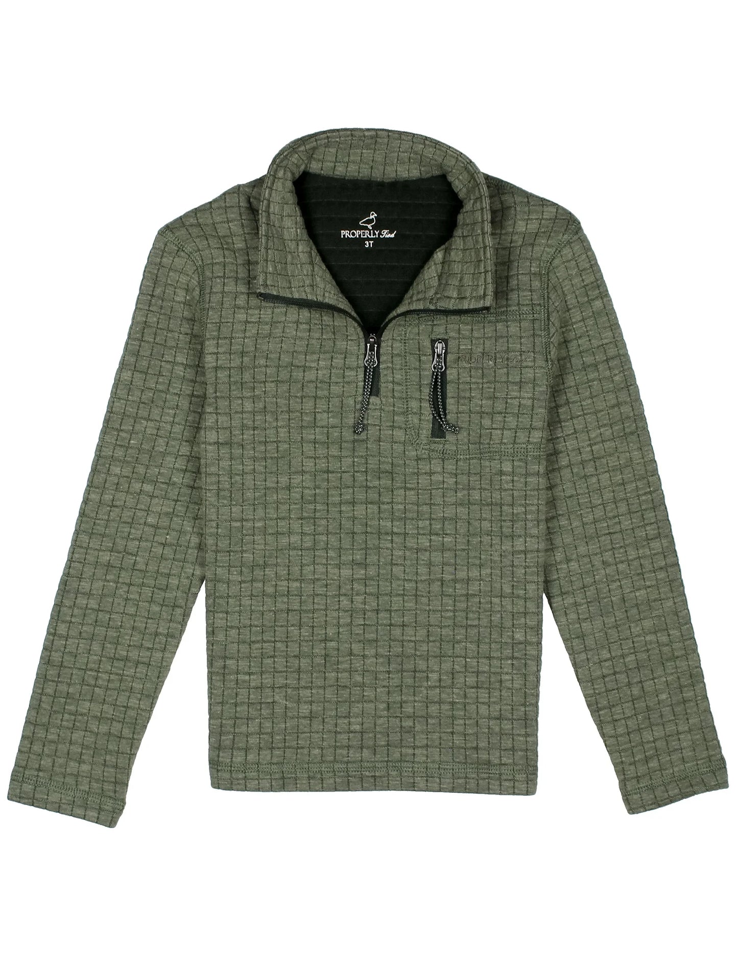 Properly Tied Boys Delta Pullover Rosemary