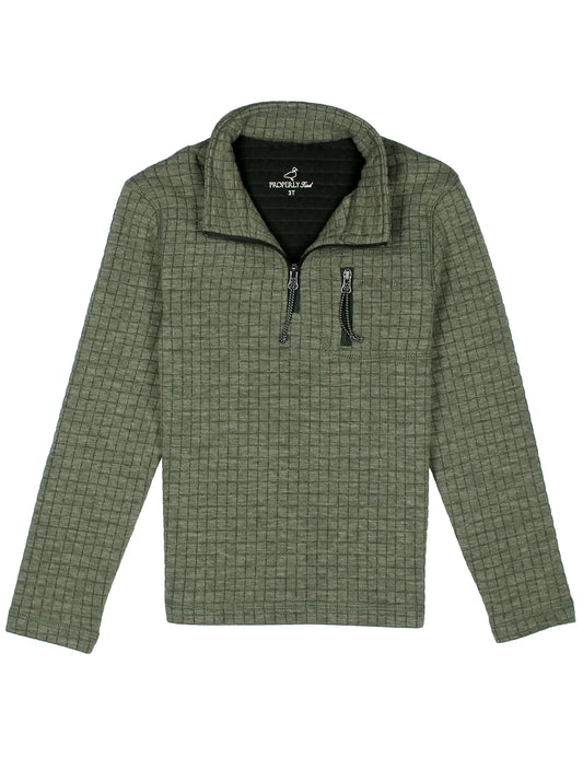 Properly Tied Boys Delta Pullover Rosemary