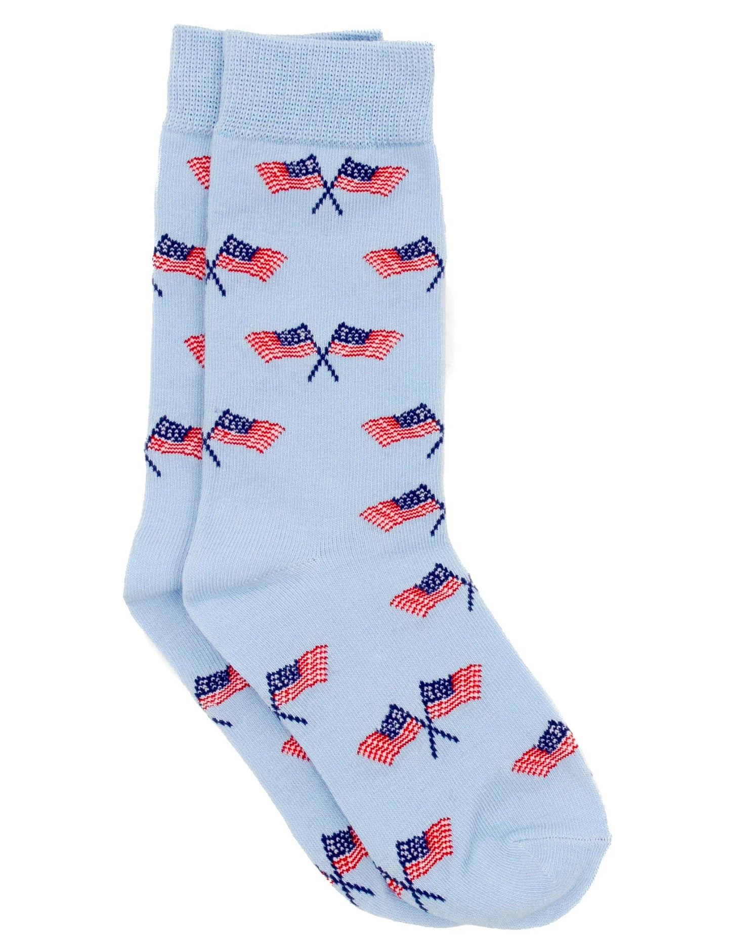 Properly Tied Boys Lucky Duck Socks Freedom Flag