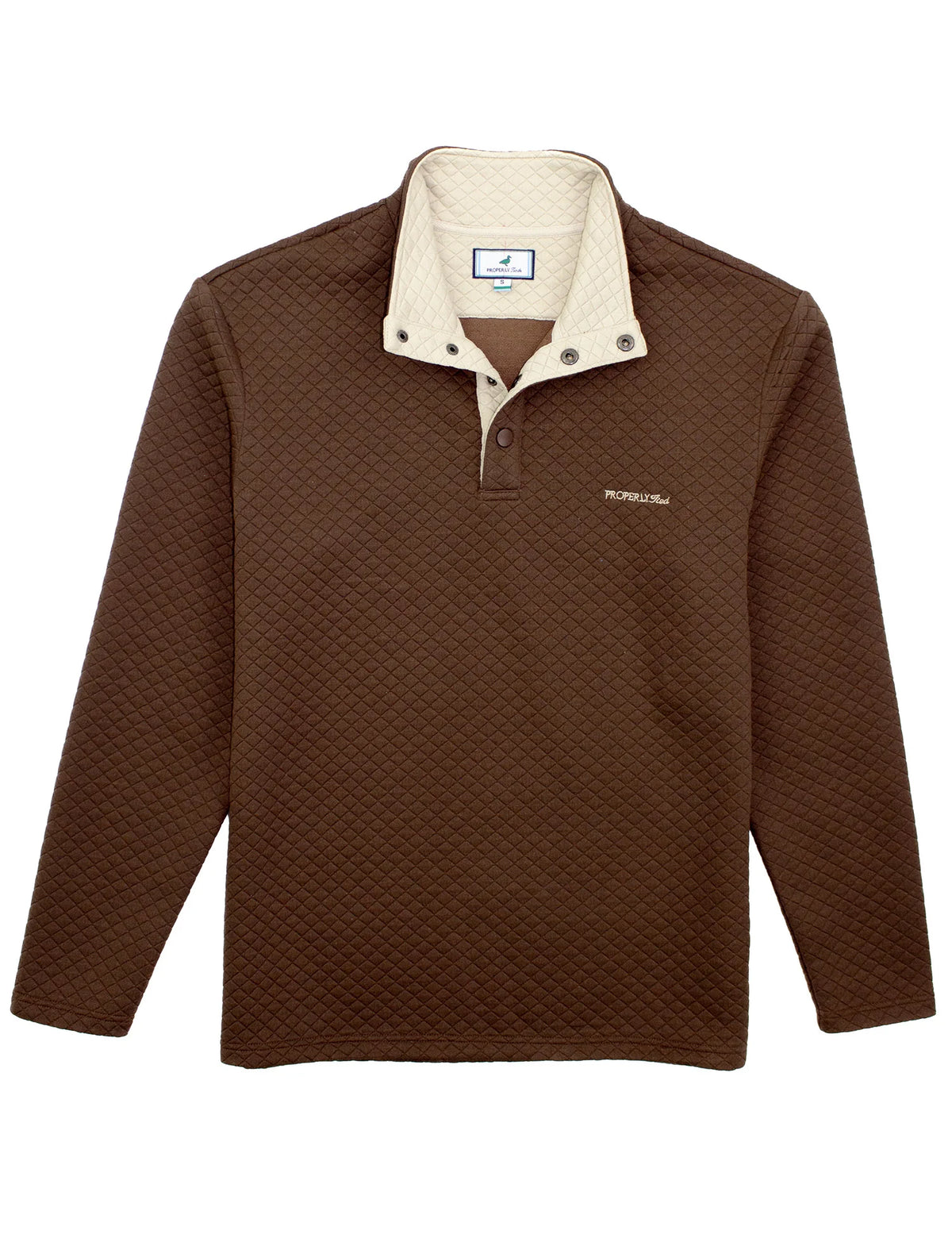 Properly Tied Club Pullover Brown