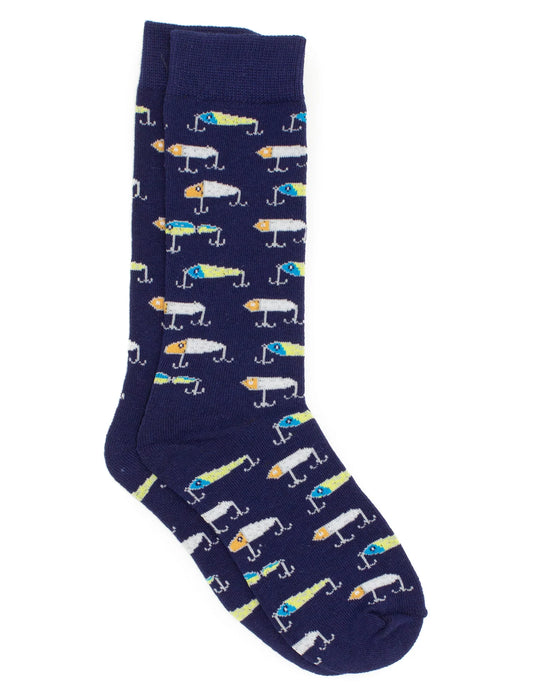 Properly Tied Boys Lucky Duck Sock Vintage Lures