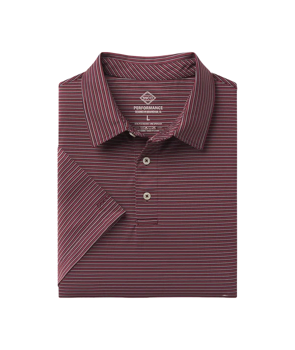 SSCO Gameday Performance Polo - Maroon
