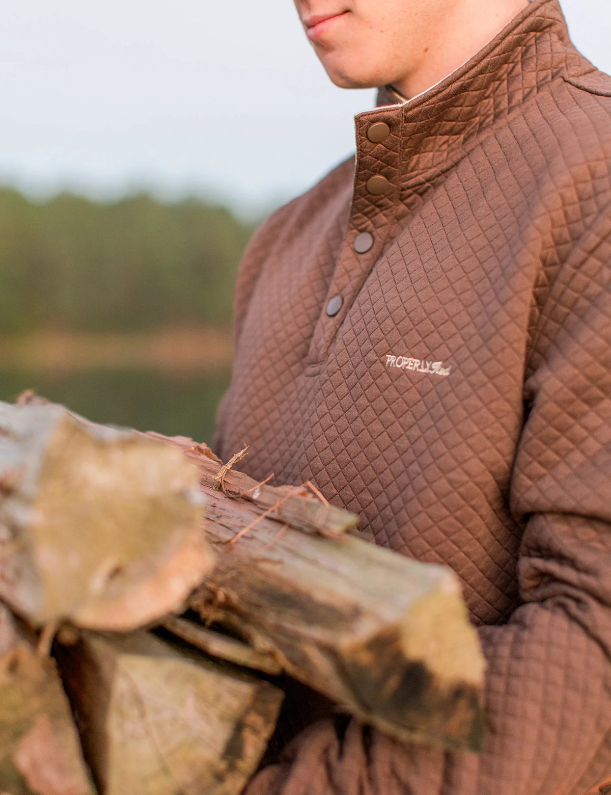 Properly Tied Club Pullover Brown