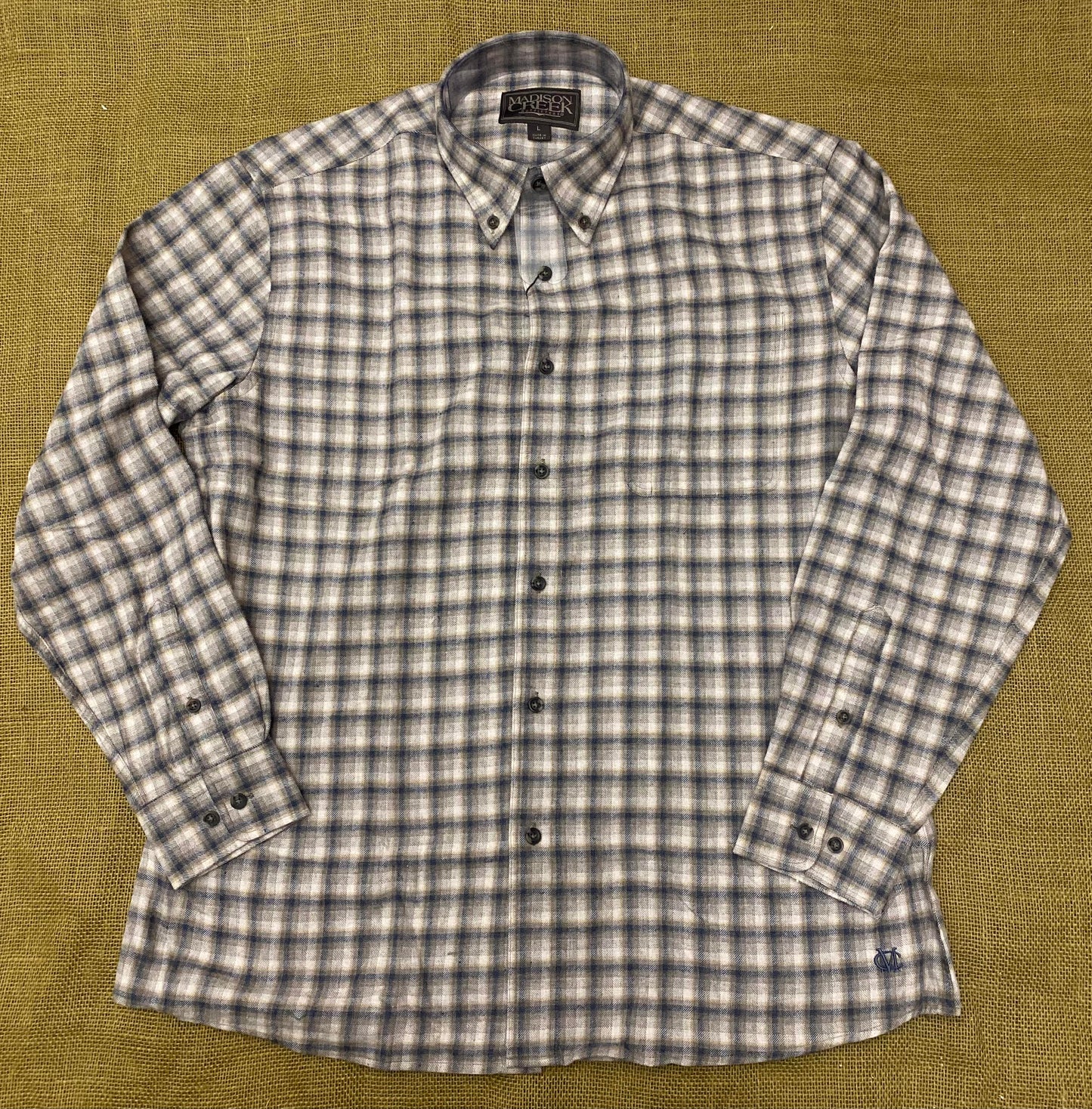 Madison Creek Outfitters Branch Shirt - Brown & Ivory