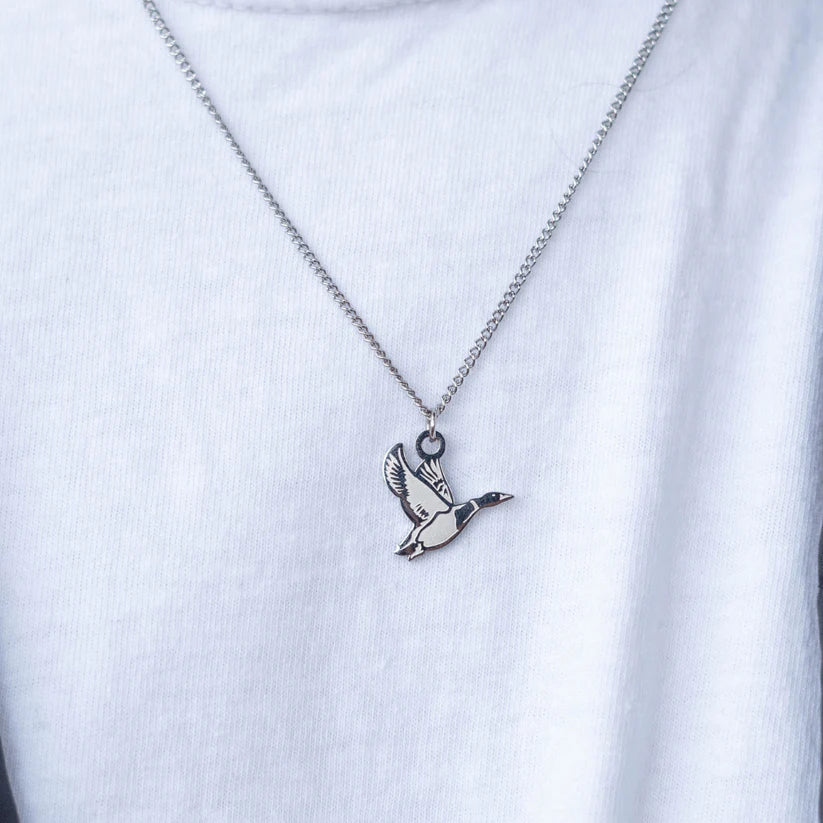 Old South Duck - Stainless Steel Necklace and Pendant