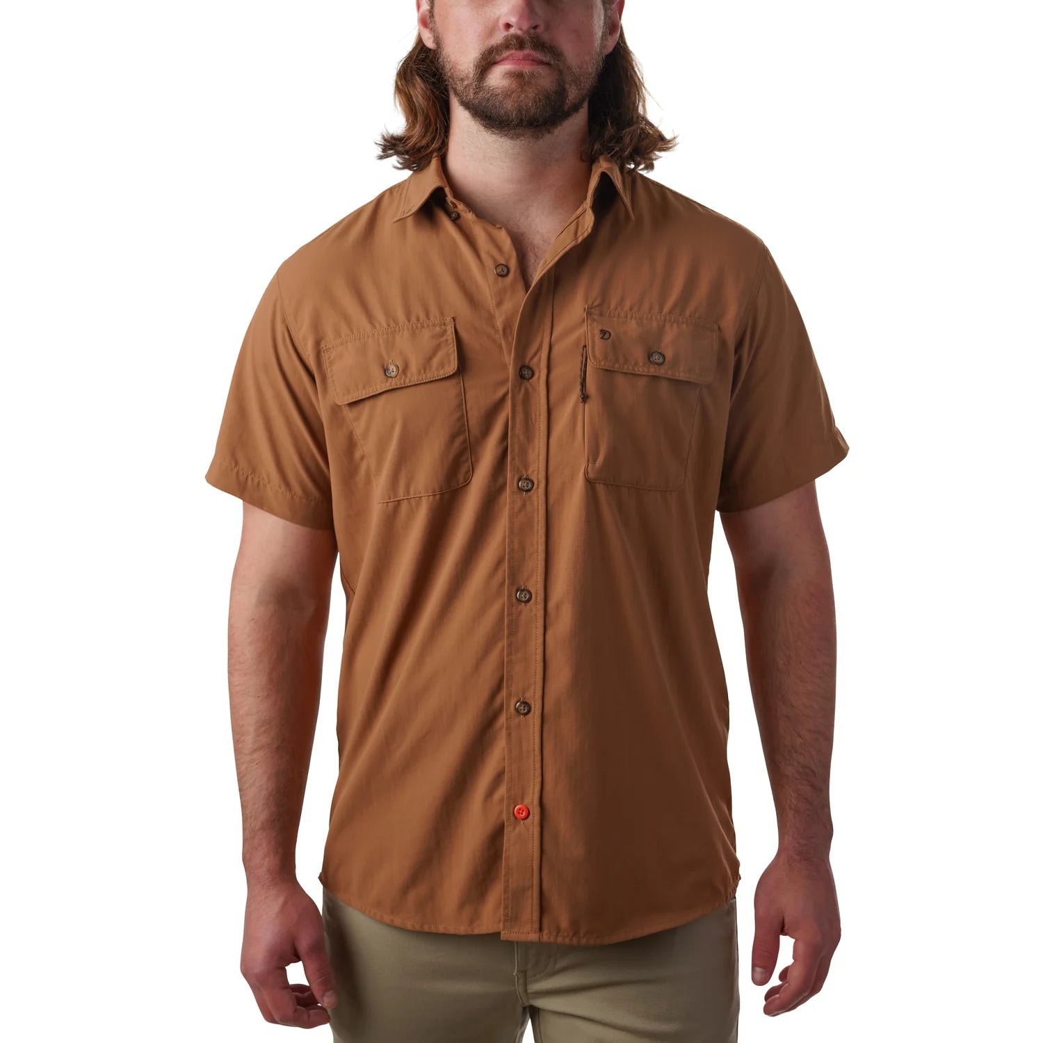 Duck Camp Lightweight Hunting SS Shirt- Pintail Brown – Shade Tree  Outfitters
