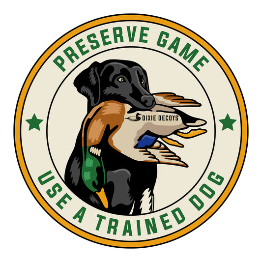 Dixie Decoys Preservation Decal