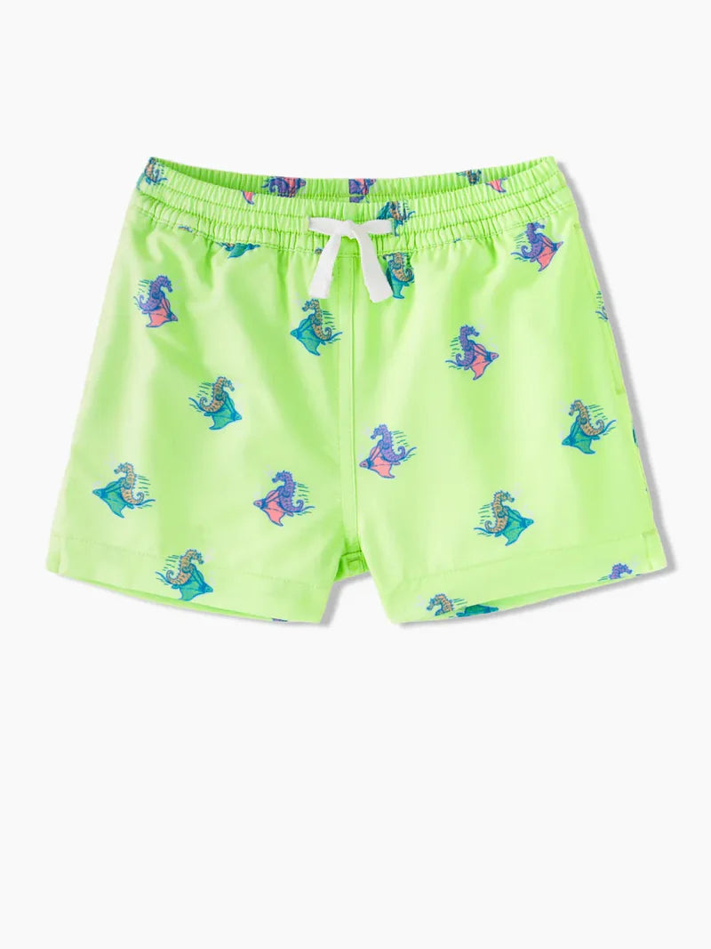 Chubbies Youth The Seahorsin' Arounds Swim Shorts