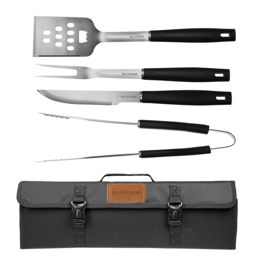 Sarge Grill Marks - 5pc BBQ Tool Set