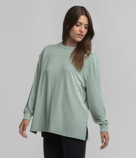 SSCO Relaxed Essential Top - Jadeite