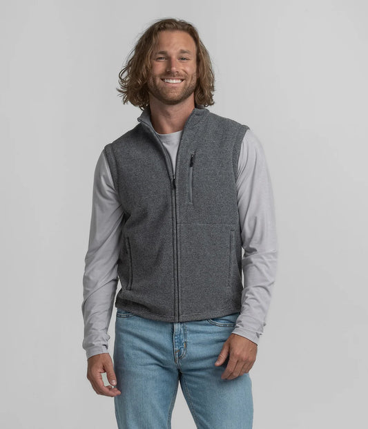 SSCO Basecamp Fleece Vest - Granite