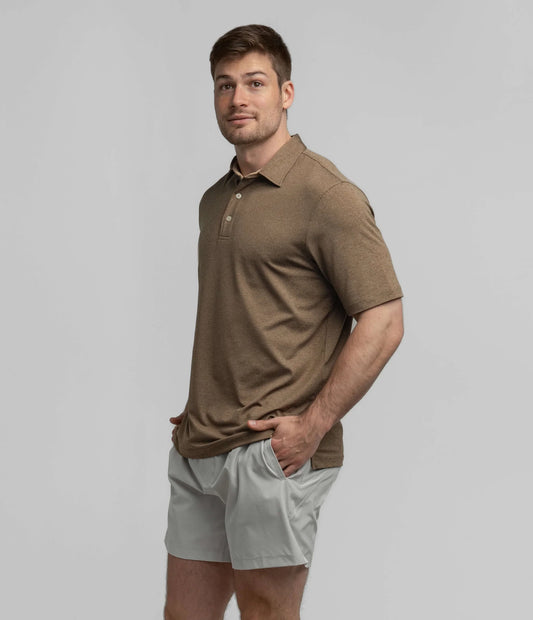 SSCO Grayton Heather Polo - Java