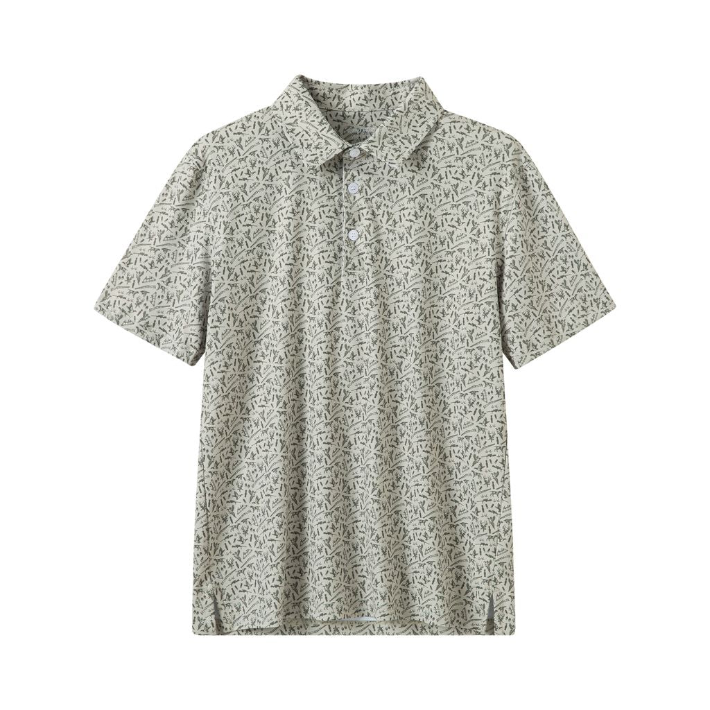 Meripex Performance Polo The Outdoorsman Print