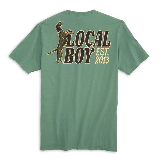 Local Boy Treed SS T-Shirt- Light Green