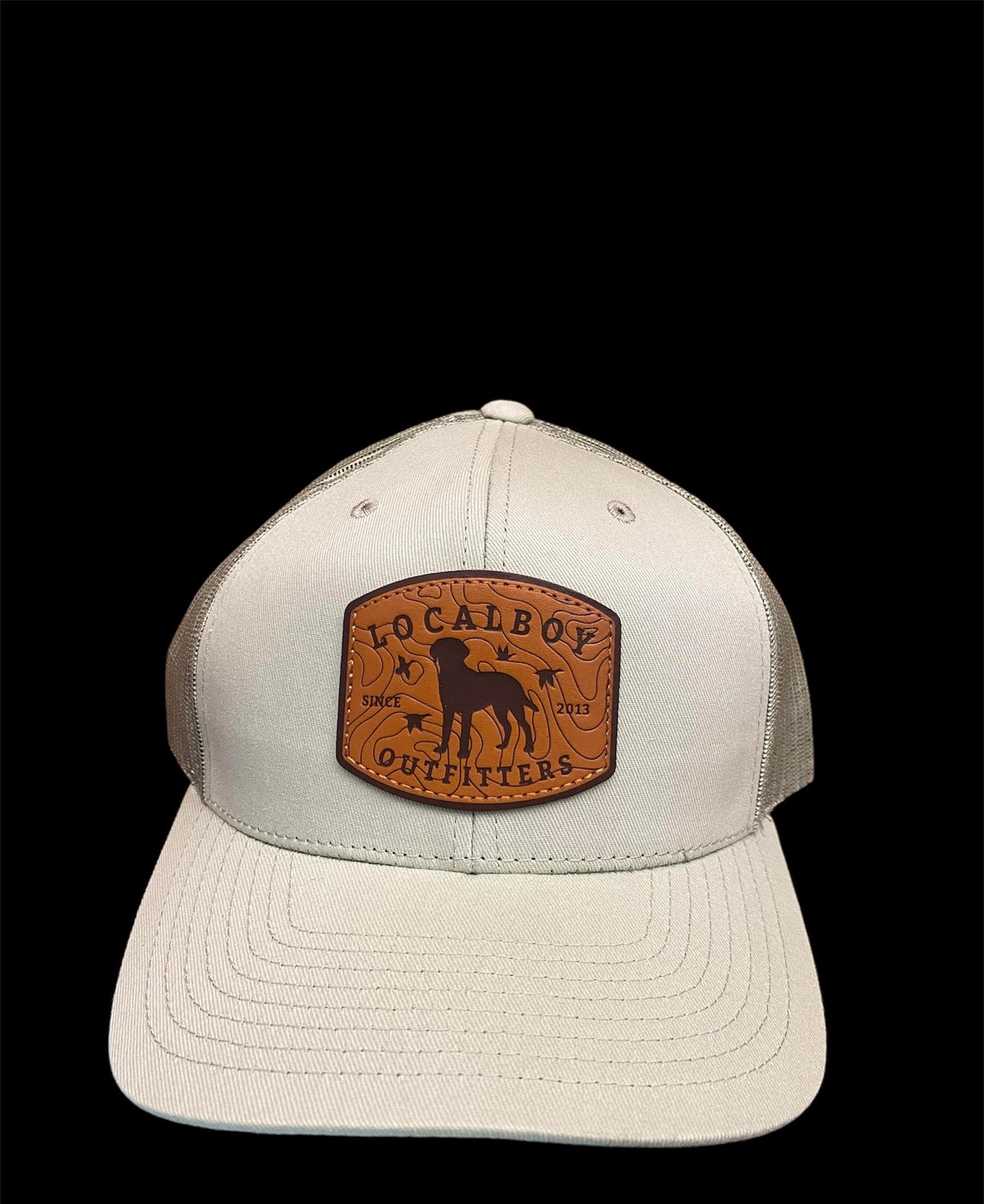 Local Boy Topo Buckle trucker Hat - Quarry