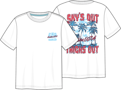 Chubbies The Thighs Out Graphic Tee