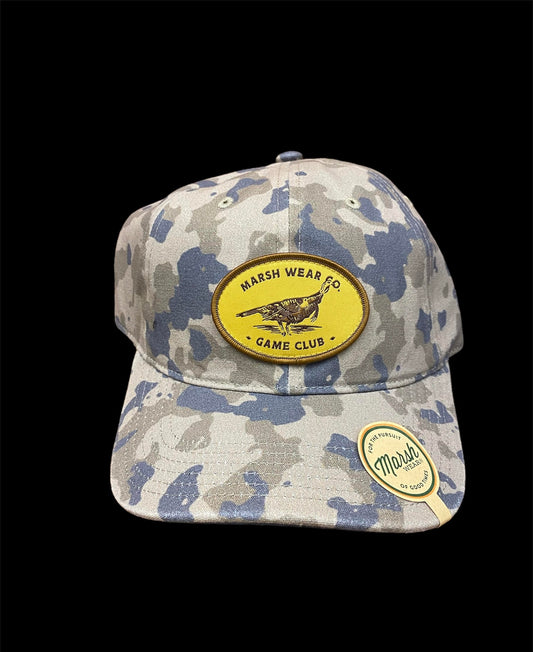 Marsh Wear Game Club Hat - Rock Foxhole Camo