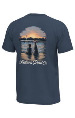 Southern Point Youth Boy And His Dog - Deep Water