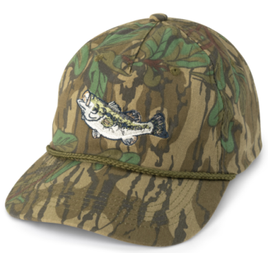 Heybo Bass 5 Panel Rope Hat - Mossy Oak Greenleaf