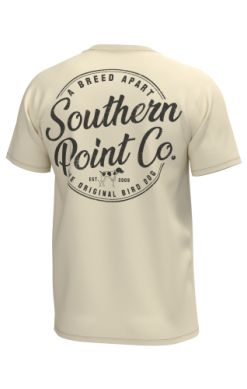 Southern Point Youth Simple Circle Tee - Cloud Cream