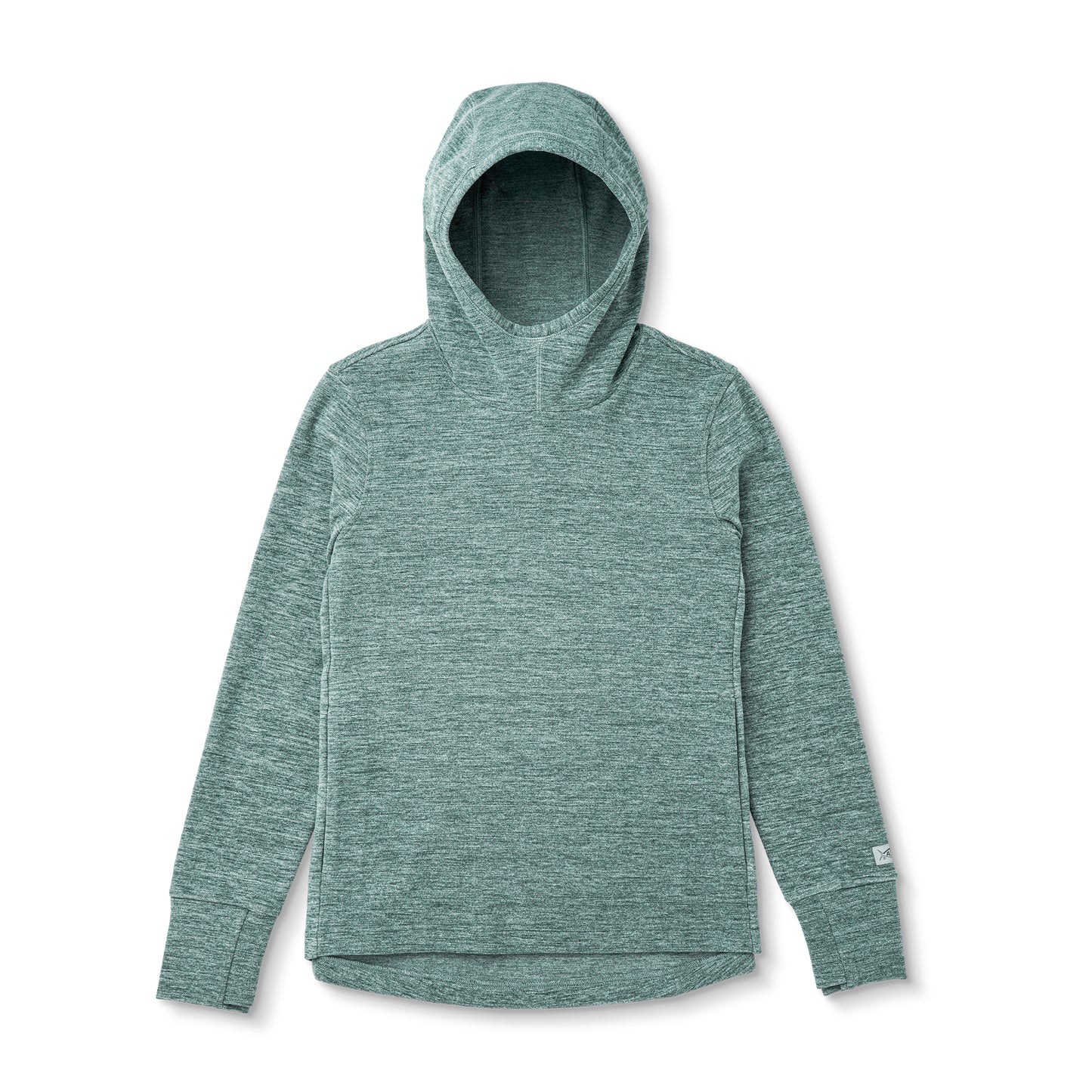Aftco Women's Coastal Layer Hoodie - Dark Sea Heather