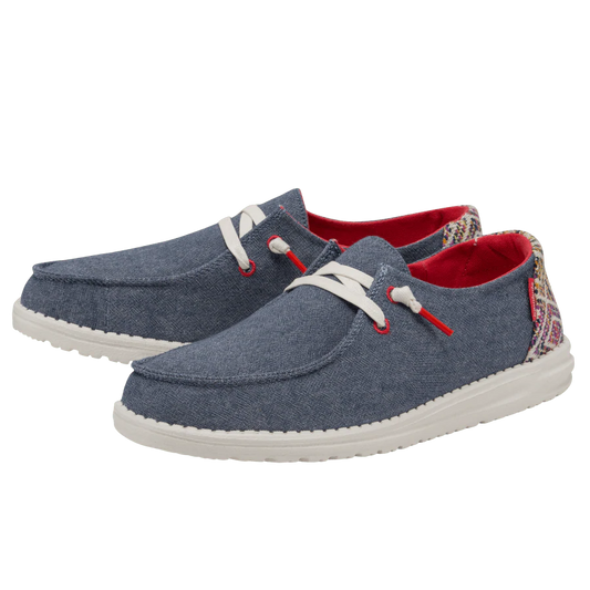 Hey Dude Wendy Playa Fiesta Navy