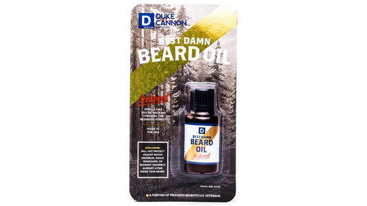 Duke Cannon Best Damn Beard Oil Travel Size