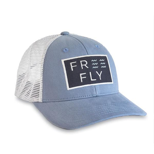 Free Fly Wave Hat Blue Fog
