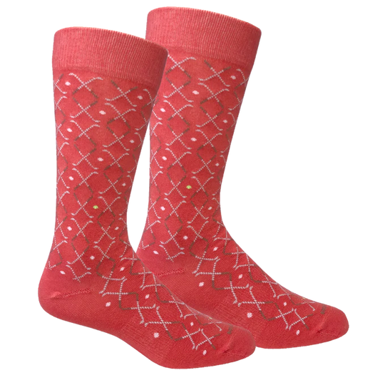 Brown Dog Lattice Club Dubarry Socks