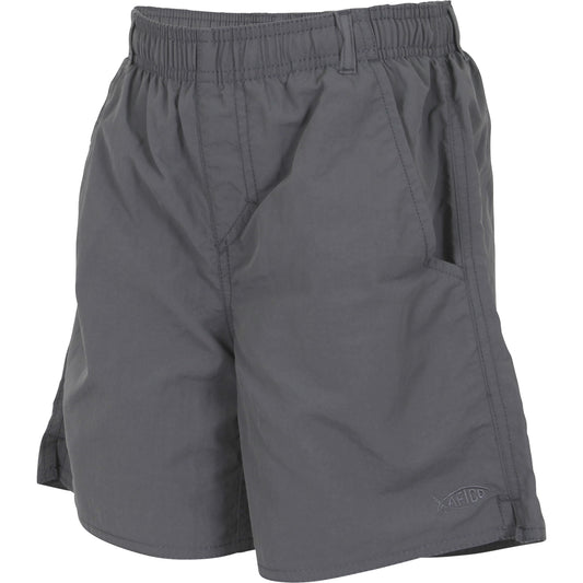 AFTCO Youth Boyfish Shorts Charcoal