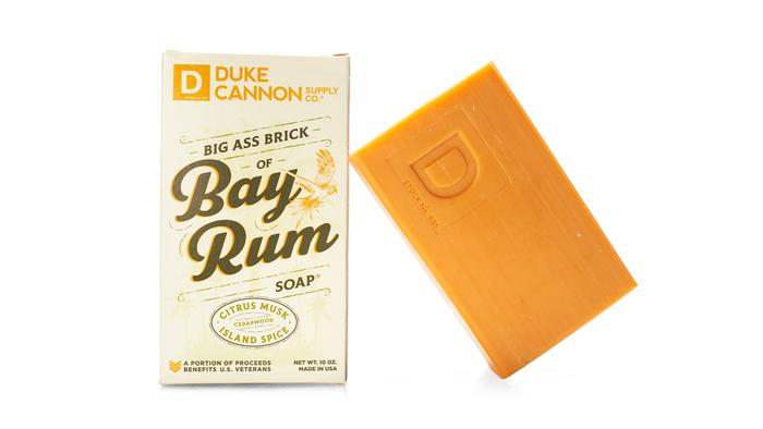 Duke Cannon Brick of Soap -Bay Rum