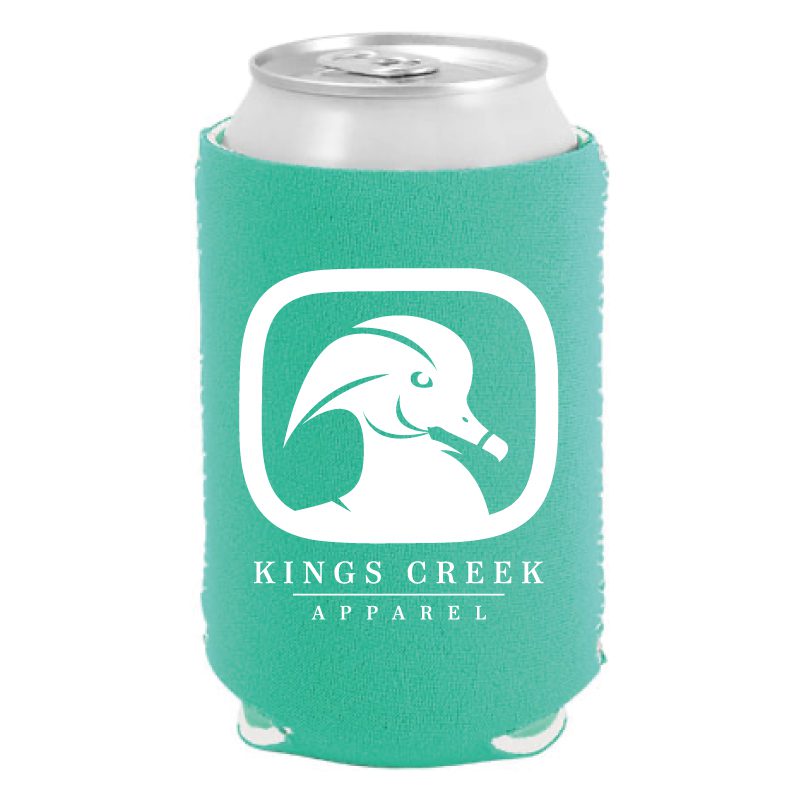 Kings Creek Can Cooler- Aqua