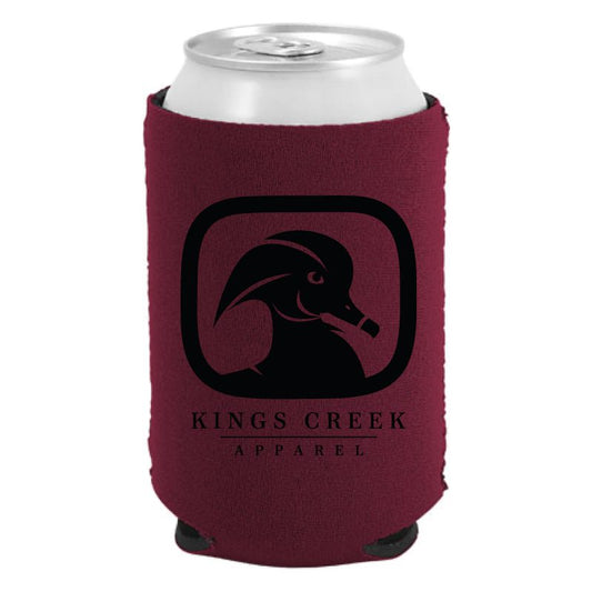 Kings Creek Can Cooler- Garnet