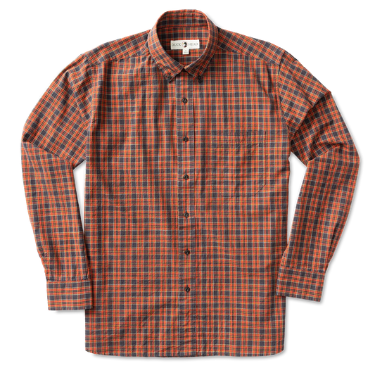 Duck Head Abbott Slub Plaid Shirt