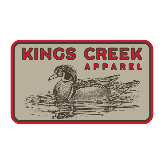 Kings Creek Decoy Decal- Tab